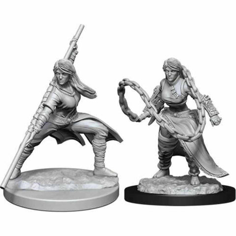 Human Monk (Female) Nolzurs Marvelous Unpainted Miniatures - Bea DnD Games