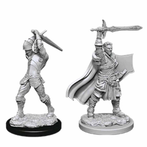 Human Paladin Male Nolzur's Marvelous Unpainted Miniatures - Bea DnD Games