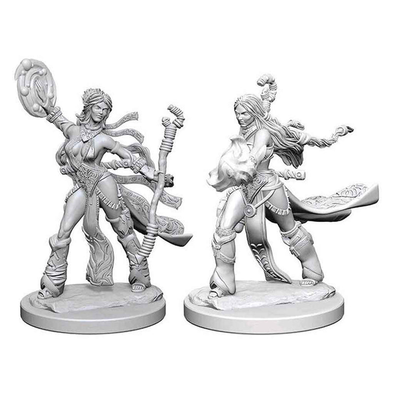 Human Sorcerer (Female ) Deep Cuts Unpainted Miniatures - Bea DnD Games