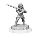 Human Wizard & Halfling Holy Warrior (Female) Critical Role Unpainted Miniatures - Bea DnD Games