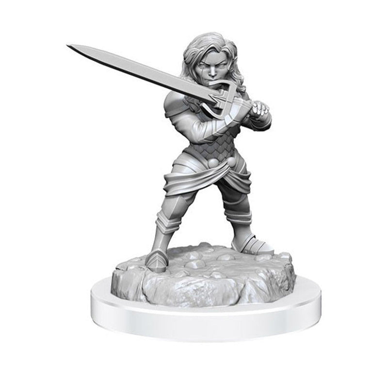 Human Wizard & Halfling Holy Warrior (Female) Critical Role Unpainted Miniatures - Bea DnD Games