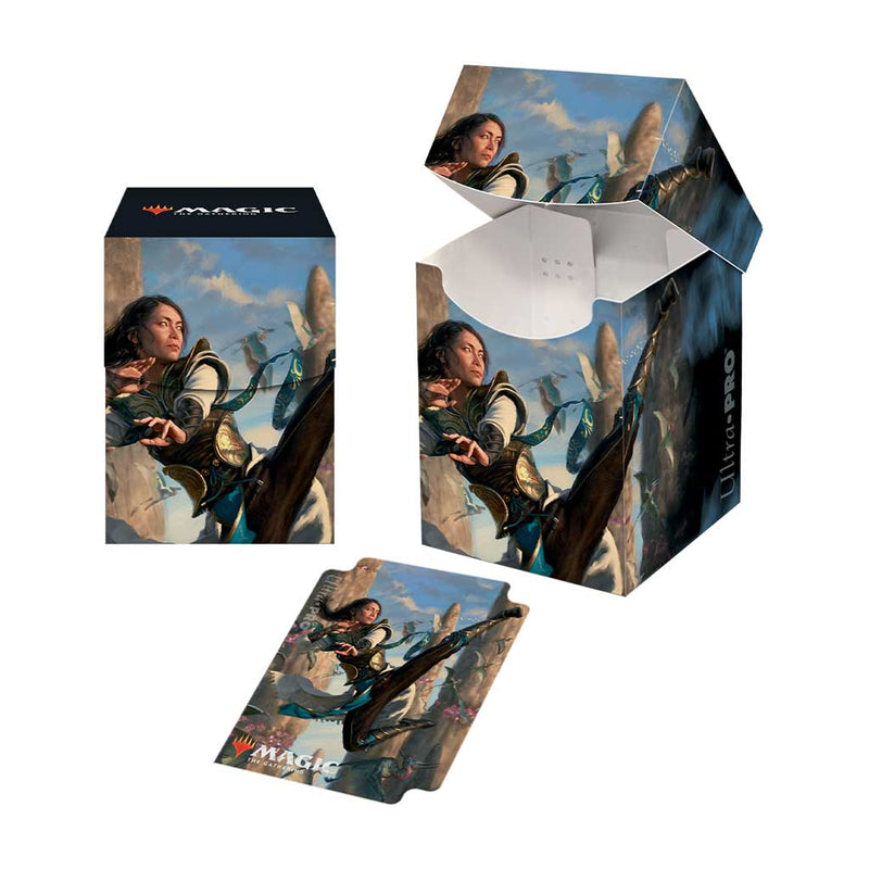 Ikoria: Lair of Behemoths Narset of the Ancient Way Full View Deck Box - Bea DnD Games