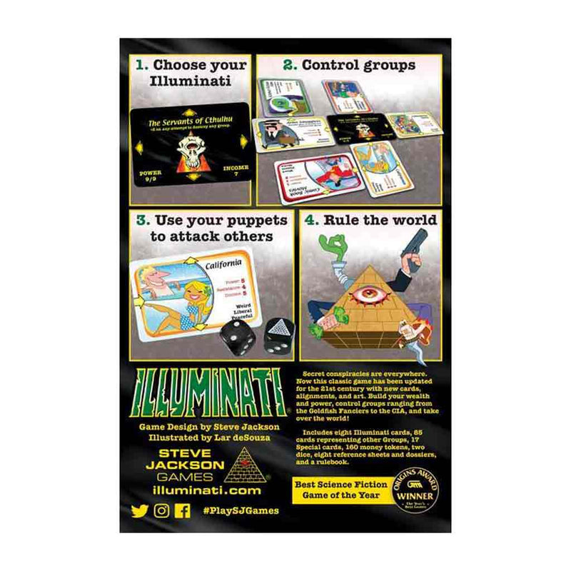 Illuminati (Second Edition) - Bea DnD Games