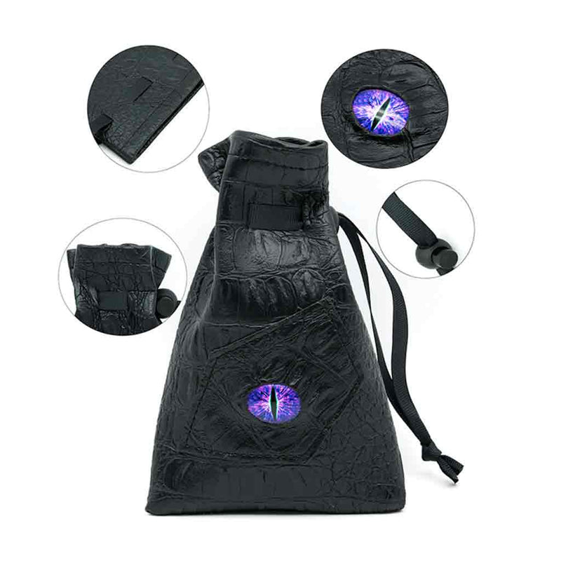 Infinity Eye Dice Bag (holds 5 sets of dice) - Bea DnD Games