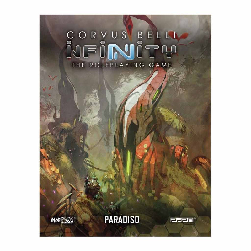 Infinity The Roleplaying Game Paradiso Planet Book - Bea DnD Games