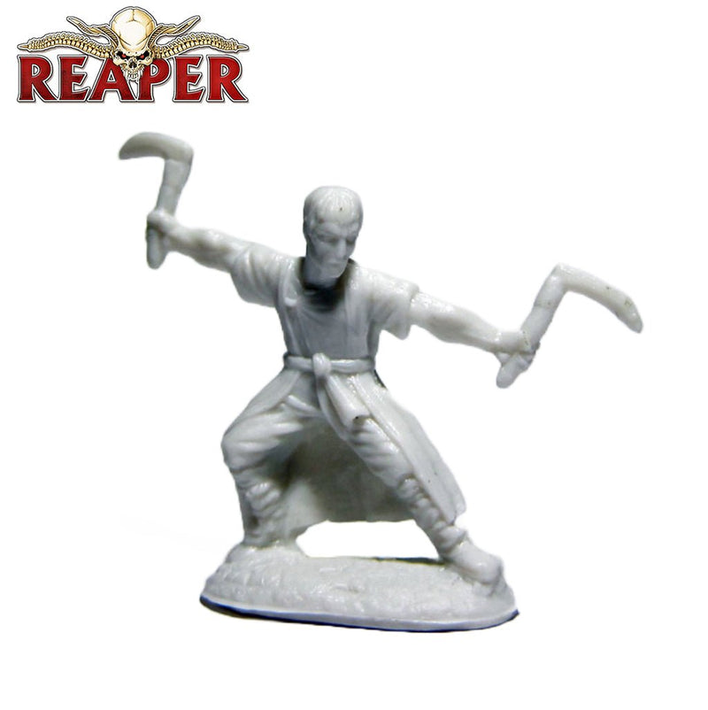 Jade Tiger, Human Monk - Dark Heaven Bones Unpainted Miniatures by Reaper Miniatures - Bea DnD Games