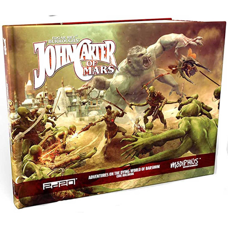 John Carter of Mars RPG - Adventures on the Dying World of Barsoom Core Rulebook - Bea DnD Games