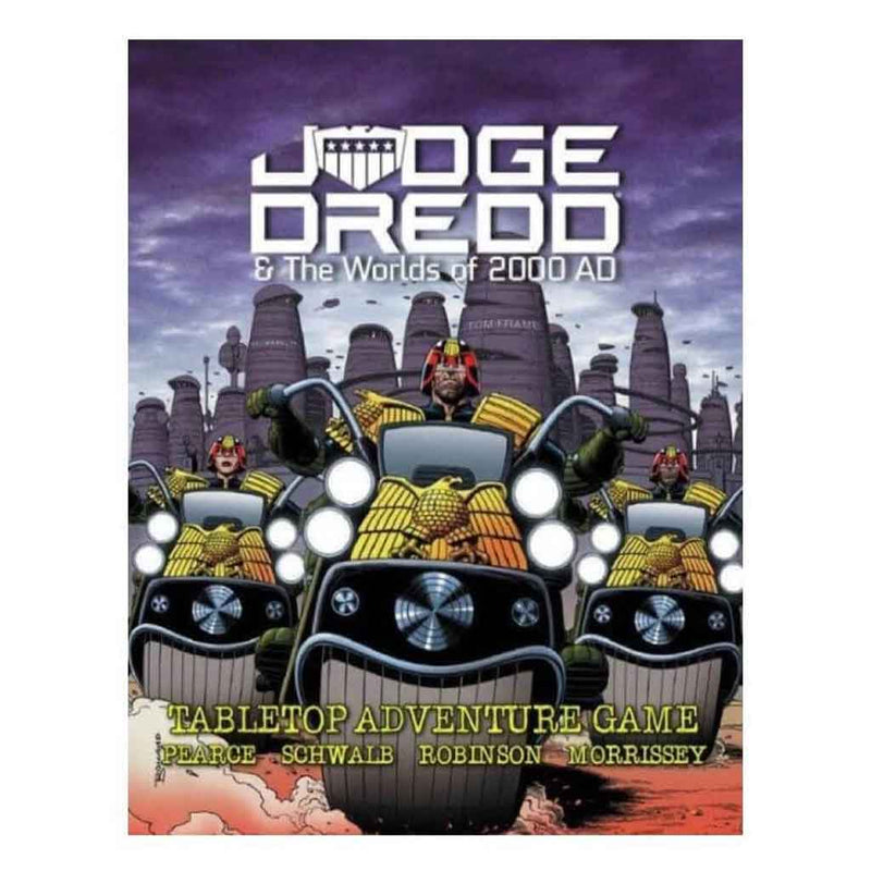 Judge Dredd & The Worlds of 2000 AD RPG - Bea DnD Games