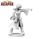 Juliette, Female Sorceress - Dark Heaven Bones Unpainted Miniatures by Reaper Miniatures - Bea DnD Games