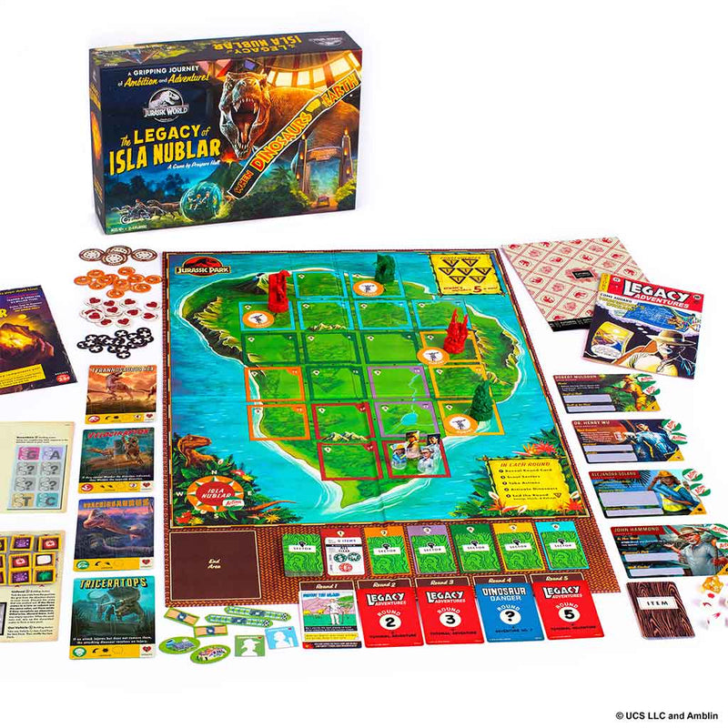 Jurassic World: The Legacy of Isla Nublar - Bea DnD Games