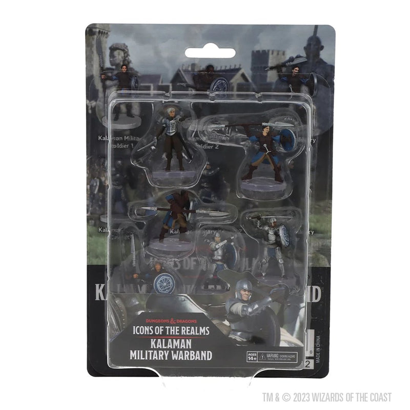 Kalaman Military Warband - D&D Icons of the Realms Prepainted Miniatures - Bea DnD Games
