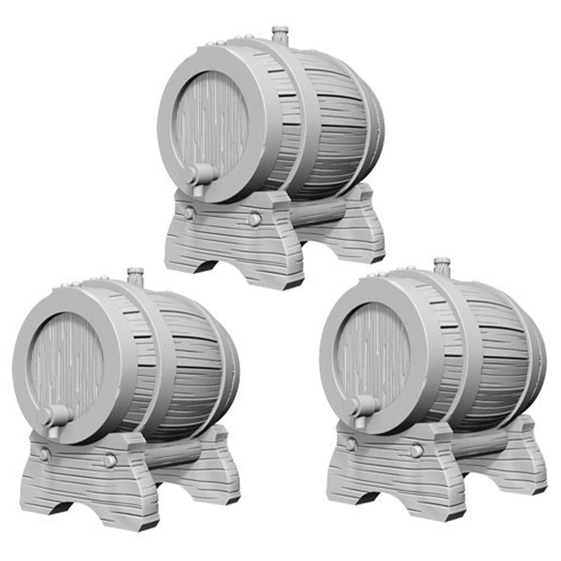 Keg Barrels Deep Cuts Unpainted Miniatures - Bea DnD Games