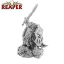 Khanag the Slayer- Dark Heaven Bones Unpainted Miniatures by Reaper Miniatures - Bea DnD Games
