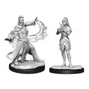 Killian & Dina - Magic the Gathering Unpainted Miniatures - Bea DnD Games