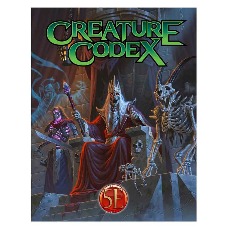 Kobold Press Creature Codex Hardcover For 5th Edition - Bea DnD Games