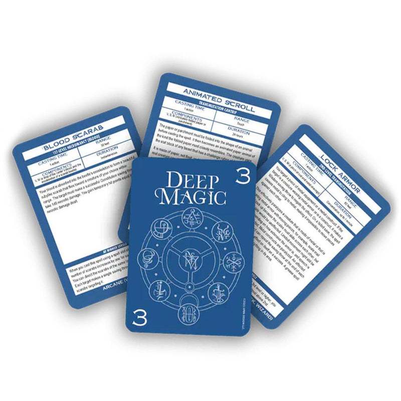 Kobold Press Deep Magic Spell Cards: Arcane 0-3 - Bea DnD Games