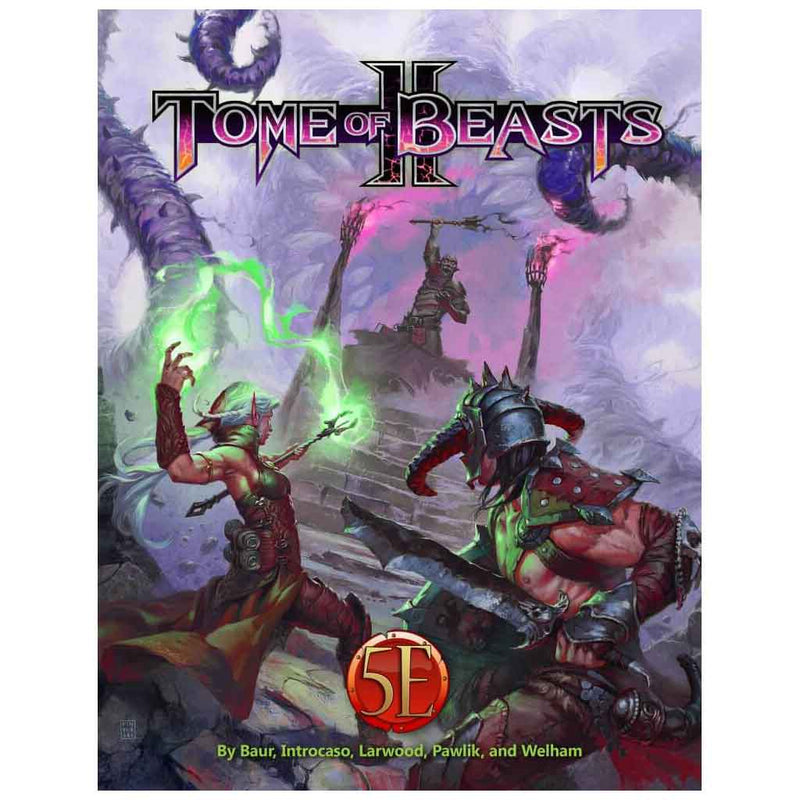 Kobold Press Tome of Beasts 2 Hardcover for 5th Edition - Bea DnD Games