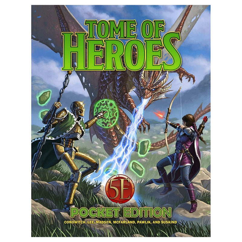 Kobold Press Tome of Heroes Pocket Edition For 5th Edition - Bea DnD Games
