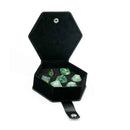 Leather Look Hexagon Dice Case - Bea DnD Games