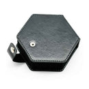 Leather Look Hexagon Dice Case - Bea DnD Games