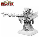 Leisynn, Mercenary Mage (Human Wizard) - Dark Heaven Bones Unpainted Miniatures by Reaper Miniatures - Bea DnD Games