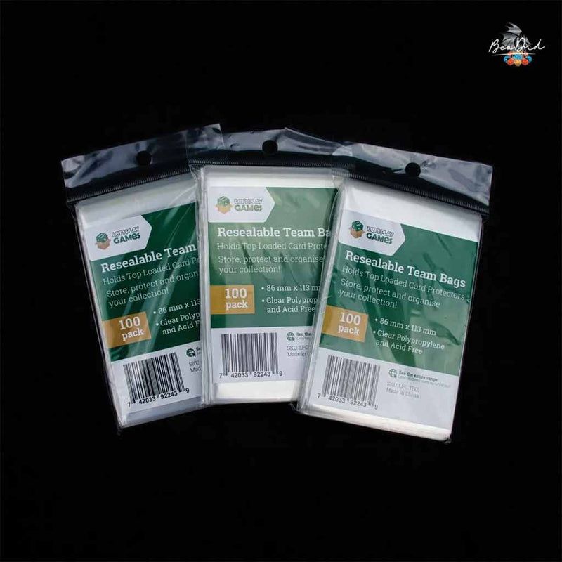 Let's Play Games LPG - Team Bags - 10 packs of 100 Bags (1000 bags total) - Bea DnD Games