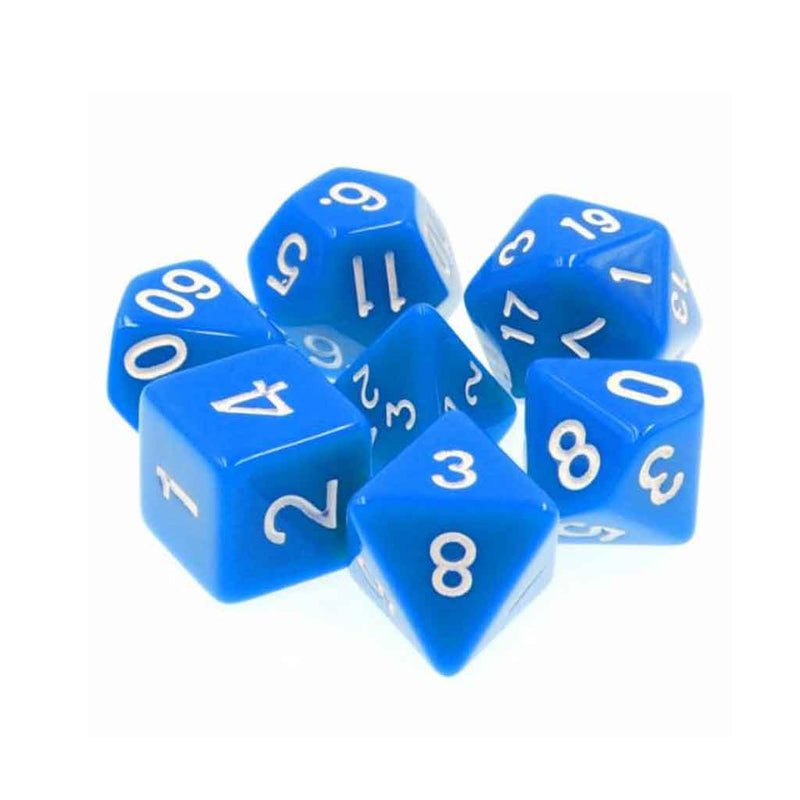 Level One - 7 Piece Polyhedral Dice Set + Dice Bag - Bea DnD Games