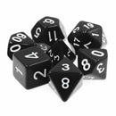 Level Two - 7 Piece Polyhedral Dice Set + Dice Bag - Bea DnD Games