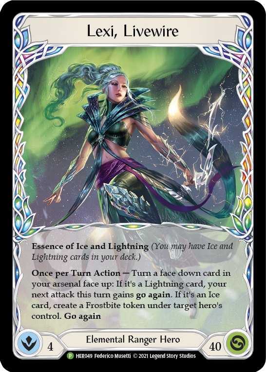 Lexi, Livewire [HER049] (Promo) Rainbow Foil - Bea DnD Games