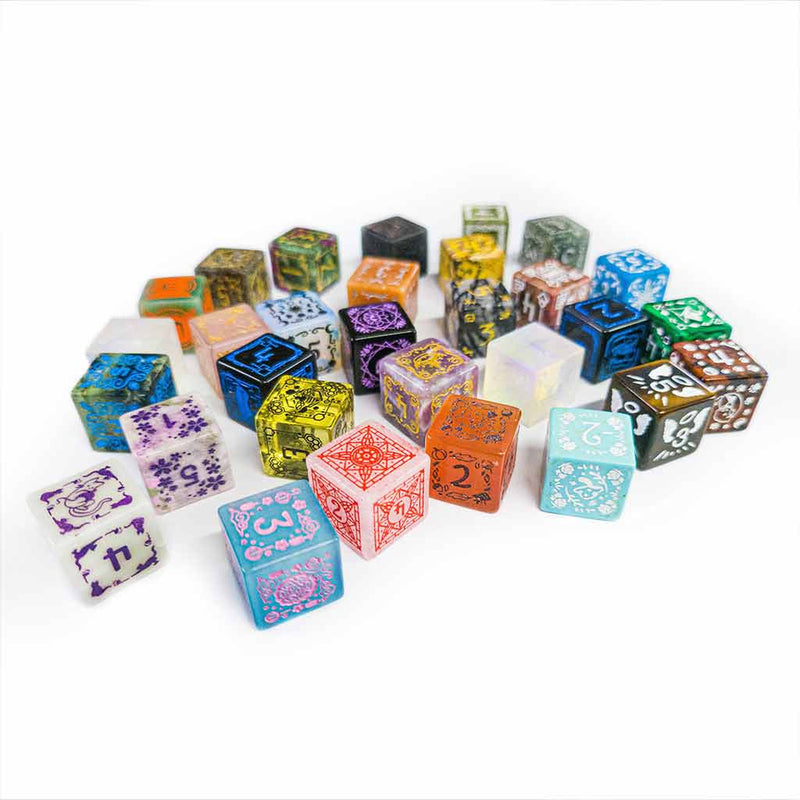 Limited Edition Handcrafted Gemstone Dice Blind Bags by Level Up Dice - Bea DnD Games