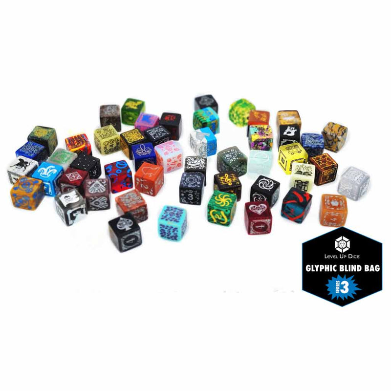 Limited Edition Handcrafted Gemstone Dice Blind Bags (Series 3) by Level Up Dice - Bea DnD Games