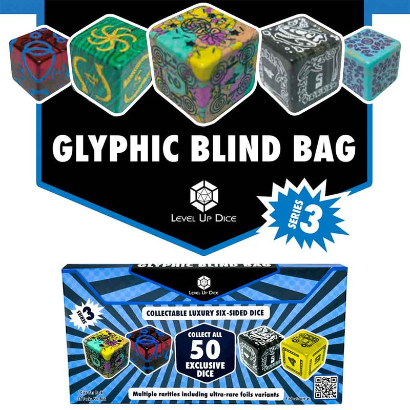 Limited Edition Handcrafted Gemstone Dice Blind Bags (Series 3) by Level Up Dice - Bea DnD Games