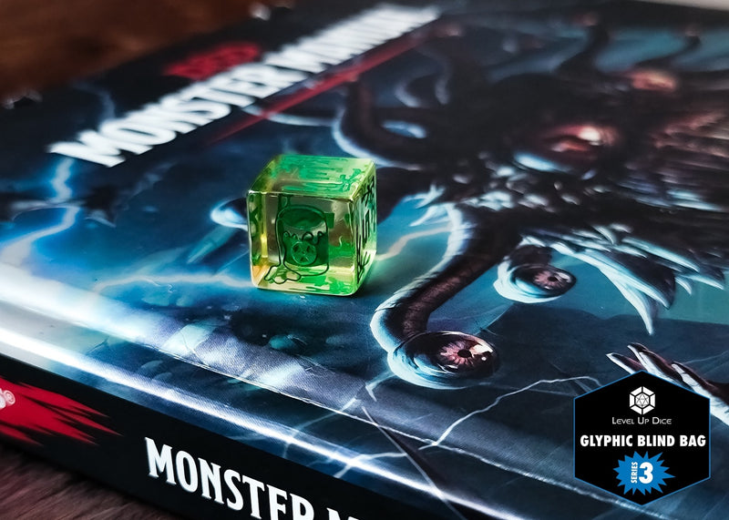 Limited Edition Handcrafted Gemstone Dice - Box of 12 Blind Bags (Series 3) by Level Up Dice - Bea DnD Games