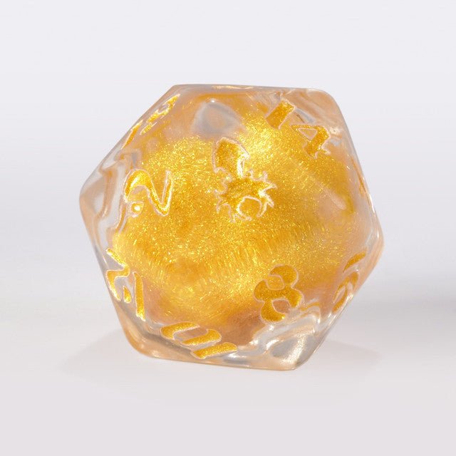 Liquid Core Single D20 by Kraken Dice - Bea DnD Games