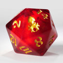 Liquid Core Single D20 by Kraken Dice - Bea DnD Games