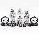 Lost Souls - 7 Piece Polyhedral Dice Set + Dice Bag - Bea DnD Games