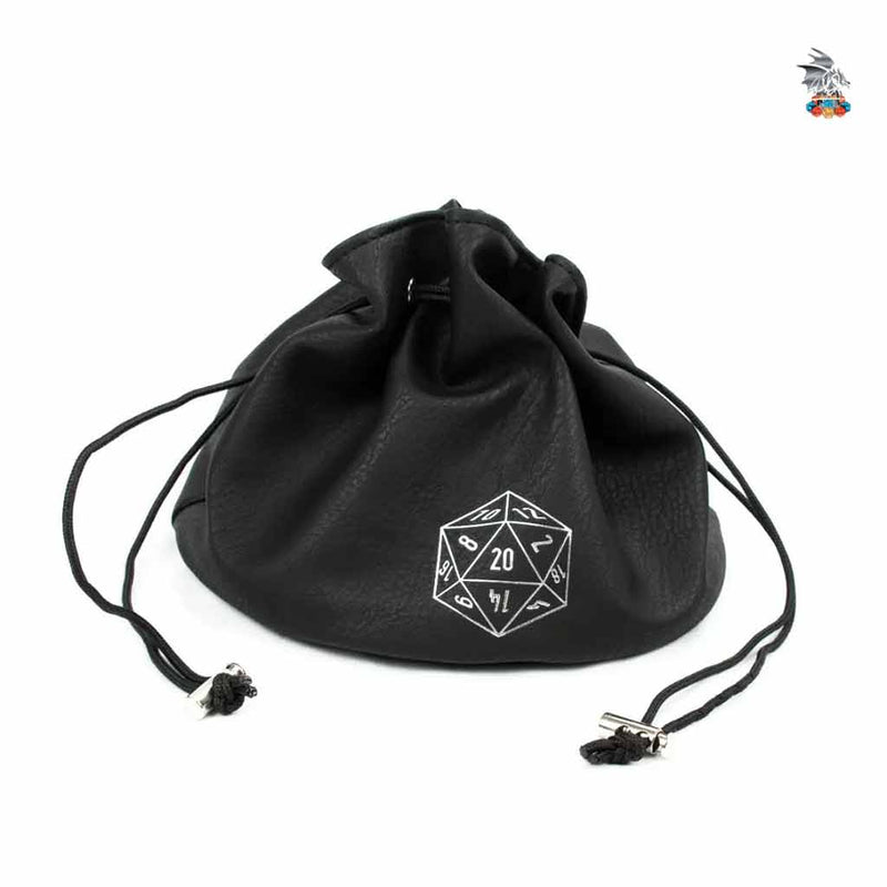 LPG Multipocket Leather Dice Bag - Bea DnD Games