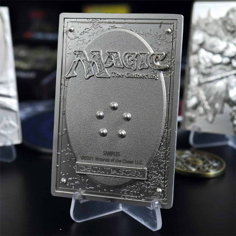 Magic the Gathering Limited Edition Silver Plated Garruk Wildspeaker Metal Collectible - Bea DnD Games