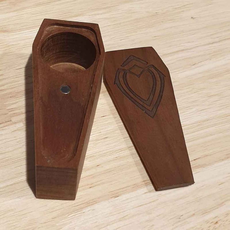 Mamaku Workshop Death Save Handcrafted Dice Coffin - Bea DnD Games