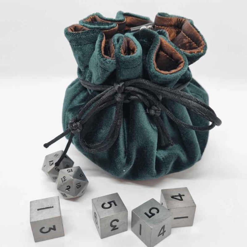 Mamaku Workshop Lawfully Good Handcrafted Dice Bag - Acolyte Series - Bea DnD Games