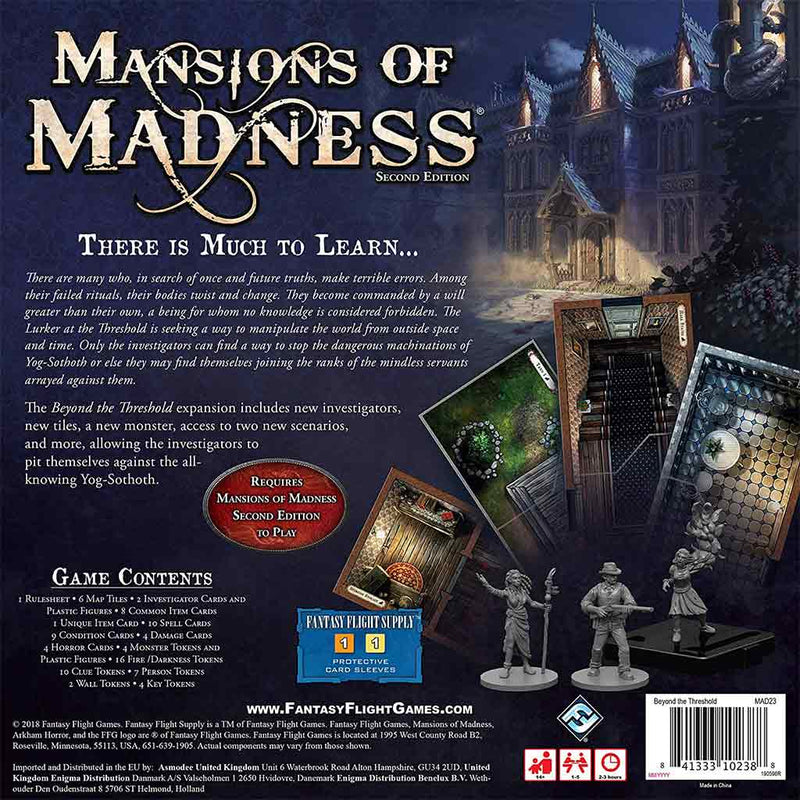 Mansions of Madness 2nd Edition: Beyond the Threshold Expansion - Bea DnD Games
