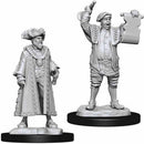 Mayor & Town Crier Deepcuts Unpainted Miniatures - Bea DnD Games