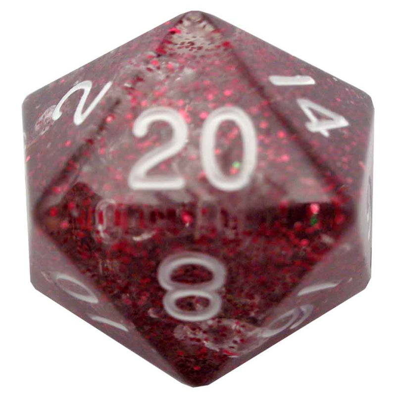 Mega D20 (35mm) by Metallic Dice Games - Bea DnD Games
