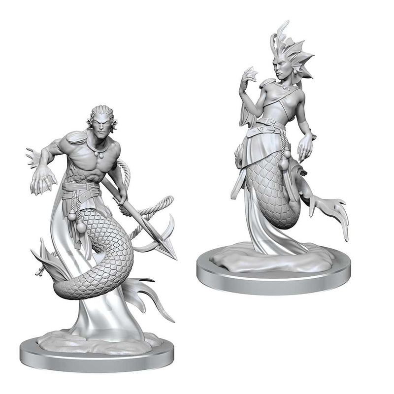 Merfolk - Nolzurs Marvelous Unpainted Miniatures - Bea DnD Games