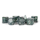 Metallic Dice Games Astro Mica- 7 Piece Polyhedral Dice Set + Dice Bag - Bea DnD Games