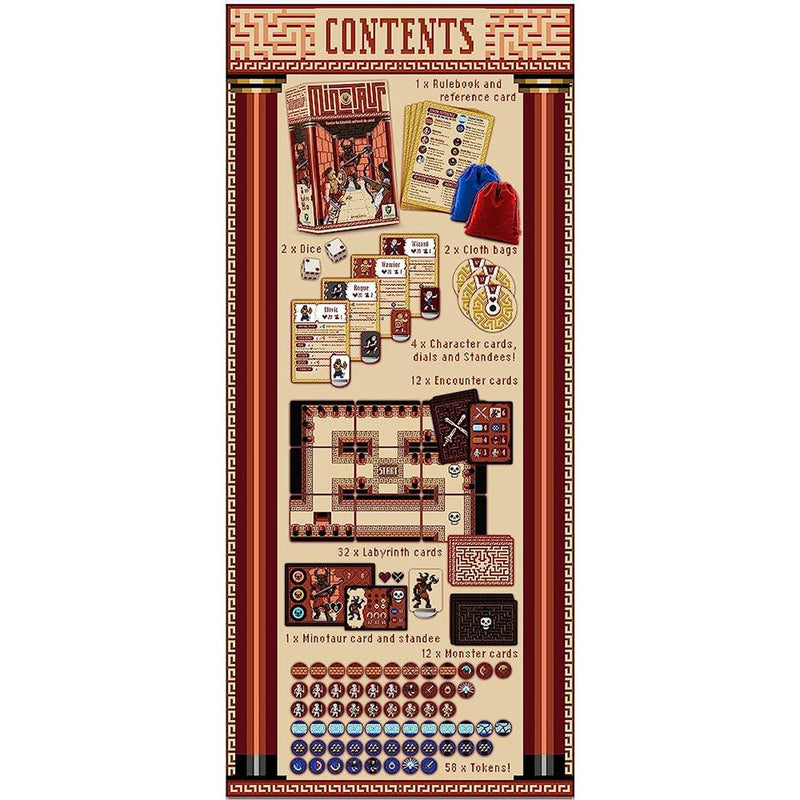 Minotaur - Board Game - Bea DnD Games