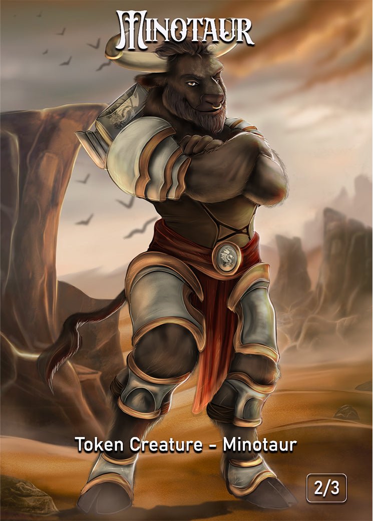 Minotaur Token [Bea DnD Games Tokens] - Bea DnD Games