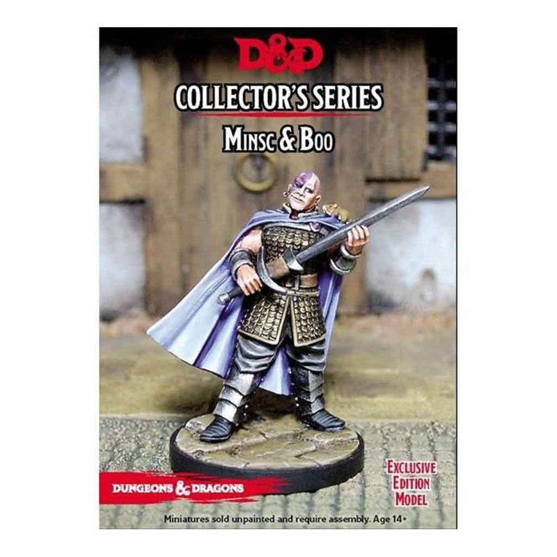 Minsc & Boo - D&D Collectors Series Unpainted Miniatures - Bea DnD Games