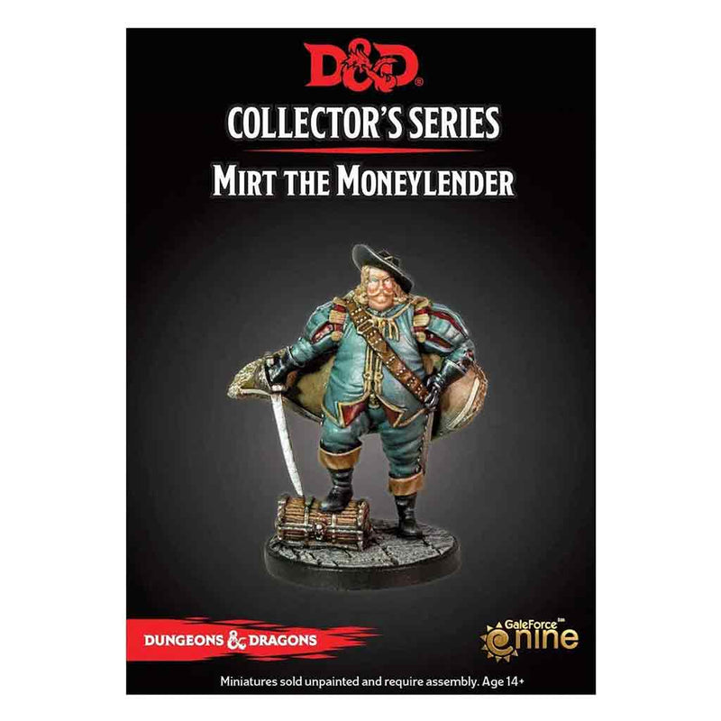 Mirt the Moneylender - Waterdeep Dragon Heist - D&D Collectors Series Unpainted Miniatures - Bea DnD Games