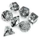 Mists of Ravenloft 7 Piece Polyhedral Dice Set + Dice Bag - Bea DnD Games